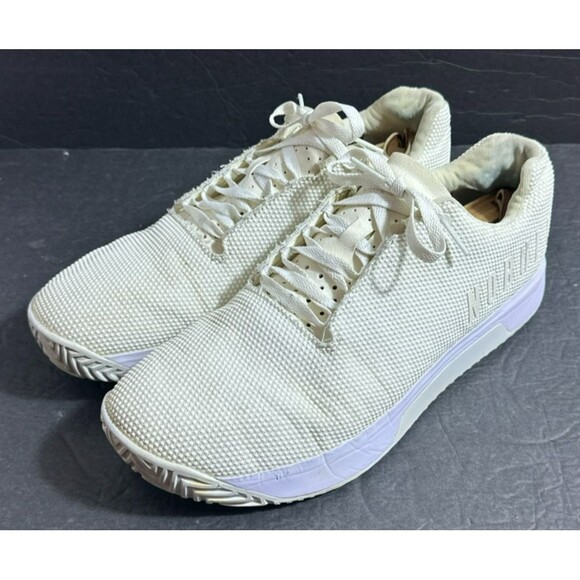 Nobull White Superabric CrossFit Athletic Training Shoes Men's Size 13 - Picture 1 of 9